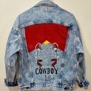 Hand Painted Levi’s Jaccket